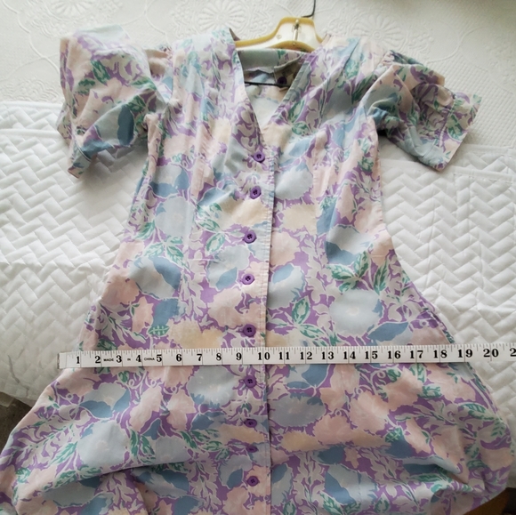 Vintage Laura Ashley Floral Spring dress US size 6 - Picture 6 of 10